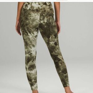 Lululemon Align size 16 leggings 25 inch green